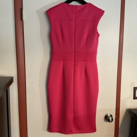 New York & Company Pink Sleeveless Sheath Dress | Size M - Picture 5 of 8